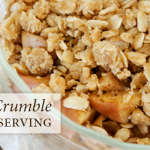 apple crumble, recipe, passages malibu