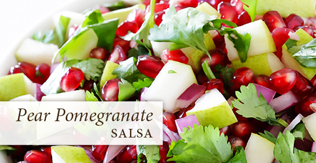 pear pomegranate salad, recipe, passages malibu